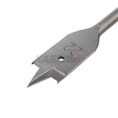 Сверло перовое по дереву 22х152 мм (шестигранный хвостовик) Kranz