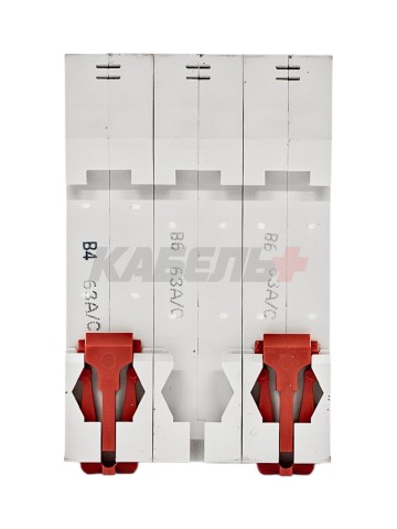 Автоматический выключатель YON max типа MD63N, 6кА, 3 полюса, хар-ка C, 63А DKC