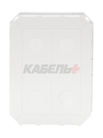 Корпус пластиковый ЩРВ-П-6 черн. прозр. дверь IP41 GENERICA