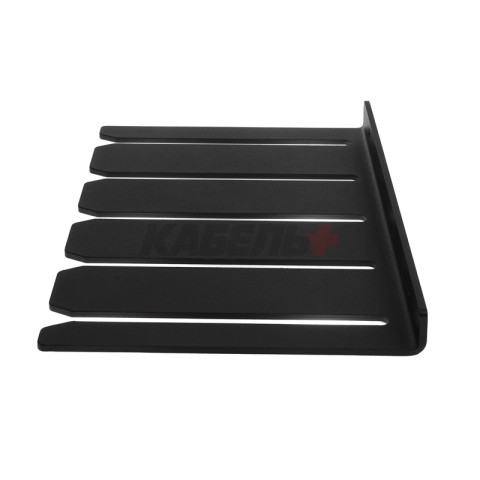 Держатель-органайзер для F-образных струбцин настенный, черный REXANT