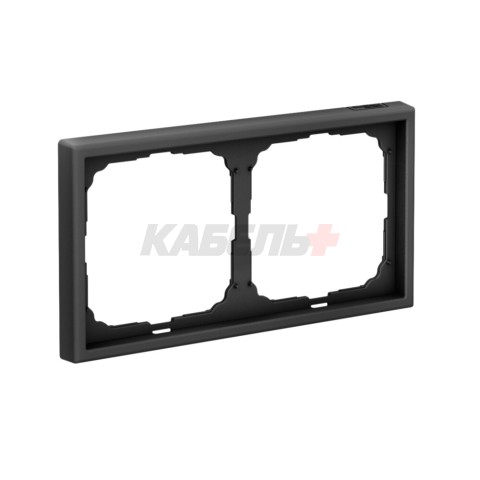 ARTGALLERY 2-постовая РАМКА, универсальная, КАРБОН