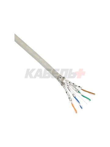 ITK Витая пара S/FTP кат.6A 4х2х23AWG solid PVC серый (305м)