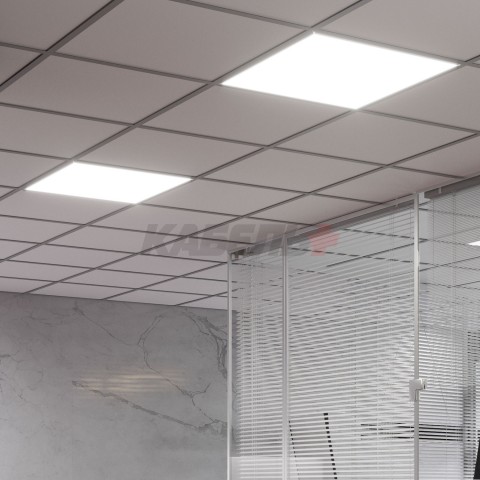 Светильник офисный Gauss MiR 30W 3700lm 5000K IP40 595*595*50мм призма LED 1/1