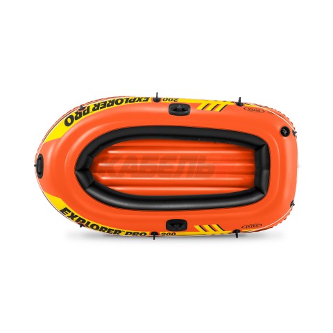 58356NP Надувная лодка "Explorer Pro 200" 196х102х33см, до 120кг INTEX