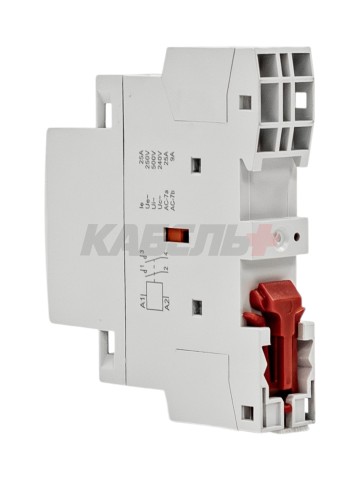 Контактор модульный YON max типа MCE, 2P, 25A, 240В, 2НО DKC