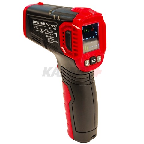 Пирометр инфракрасный Maxwell 3 (Красный / -30 С ... +380 С / +-2 С / 2*ААА), CONDTROL