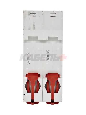 Автоматический выключатель YON max типа MD63N, 6кА, 2 полюса, хар-ка C, 50А DKC