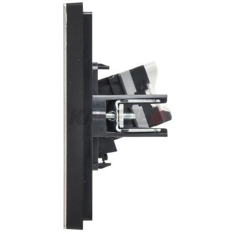 FORTE&PIANO Розетка компьютерная RJ45 кат.5E FP632M металл шампань IEK