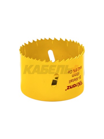 Коронка Bimetal 68мм KRANZ, KR-92-0235
