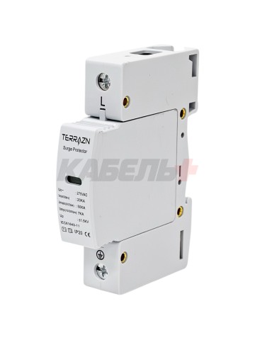 УЗИП/SPD-T1T2-1P, AC275V, 7KA(10/350us), 20-50КА(8/20)us Up<1,5KV