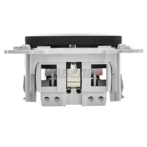 FLITE Розетка с заземлением без защитных шторок безвинтовое крепление 16А РС11-1-ФлЧ черный IEK