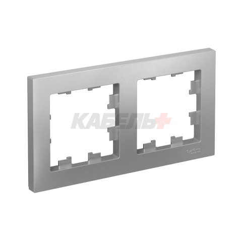 ATLASDESIGN 2-постовая РАМКА, универсальная, АЛЮМИНИЙ