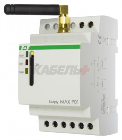 SIMply MAX Р01 12V NEW! Реле дистанционного управления GSM серии