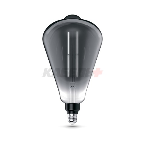 Лампа Gauss Filament ST164 6W 330lm 4000К Е27 gray straight LED 1/6