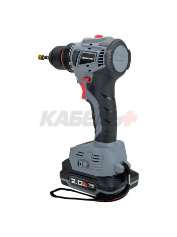 Аккумуляторный шуруповерт бесщеточный T0056 ProfiPower MKBL-20B (Li-ion-2шт, 20В-2.0Ач, З/У, 0,8-10мм, кейс)