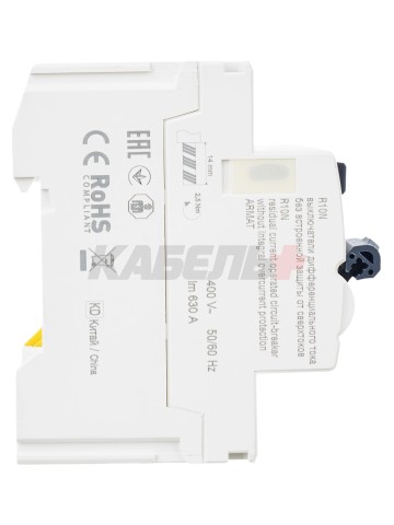 ARMAT Выключатель дифференциального тока R10N 4P 63А 30мА тип AC IEK