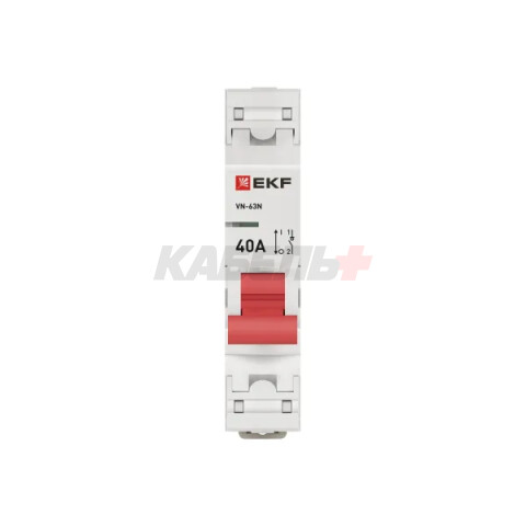 Выключатель нагрузки 1P 40А ВН-63N EKF PROxima