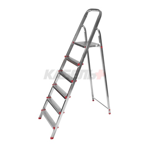 Стремянка металлическая 6 ступенек, усиленный профиль REXANT