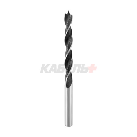 Сверло по дереву 7х105 мм, цилиндрический хвостовик Kranz