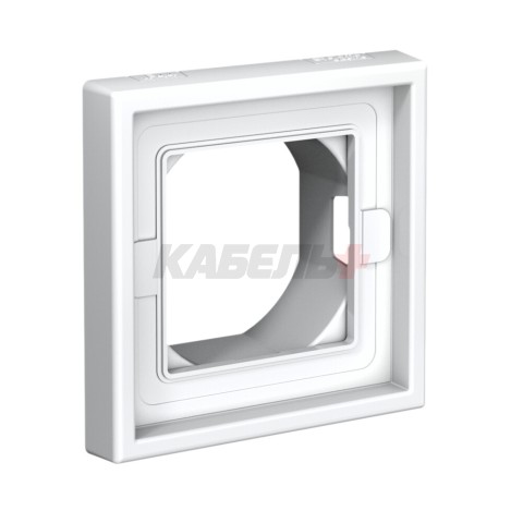 ARTGALLERY 1-постовая РАМКА IP44, БЕЛЫЙ