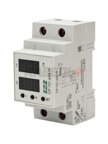 Реле контроля напряжения CP-721-63A-N