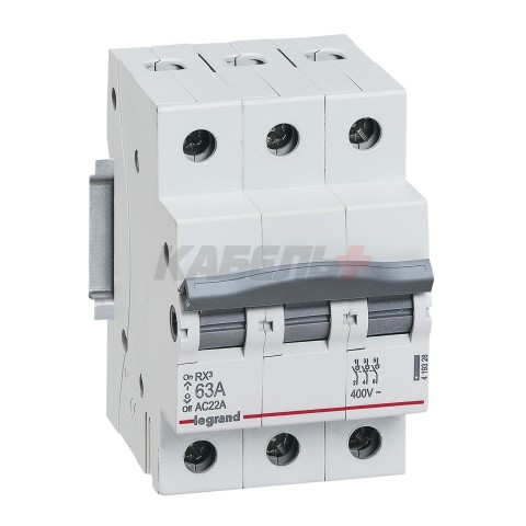 RX3 Выключатель-разъединитель 3П 63A