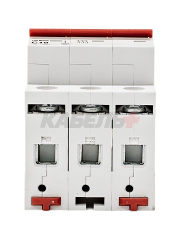 Автоматический выключатель YON max типа MD63N, 6кА, 3 полюса, хар-ка C, 10А DKC