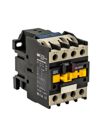 Контактор КМИ-22510 25А 230В/АС3 1NO IEK