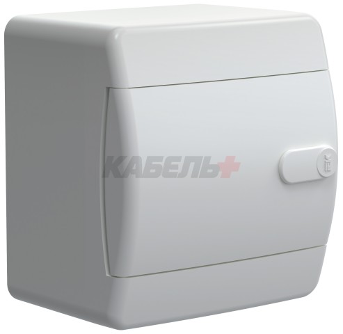 UNION Compact Корпус пластиковый ЩРН-П-4 IP41 белая дверь IEK