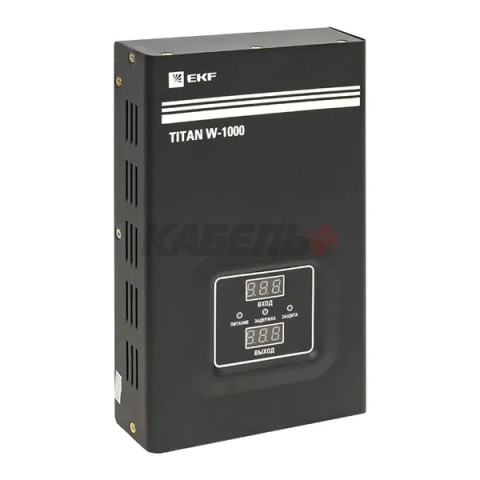 Стабилизатор напряжения настенный TITAN W-1000 EKF