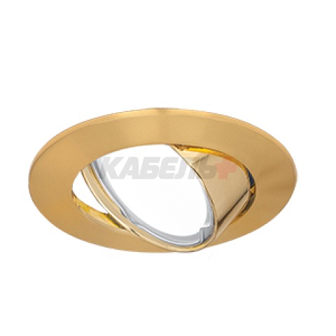 Светильник Gauss Metal CA007 Круг. Золото, Gu5.3 1/100