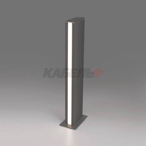 1538 TECHNO LED / Светильник садово-парковый со светодиодами серый