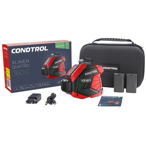 Лазерный нивелир Xliner Quattro 360G CONDTROL (7-2-105)
