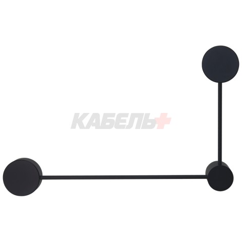 Светильник WOLTA WSL-GX53/13-R под лампу GX53 Черный MOLECULE