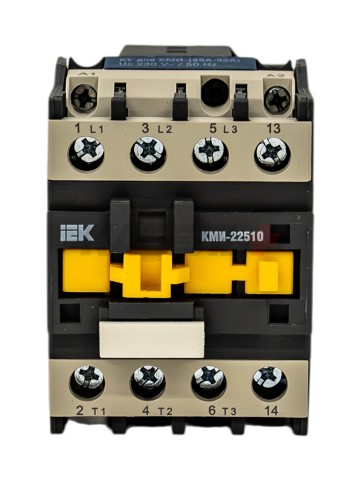 Контактор КМИ-22510 25А 230В/АС3 1NO IEK