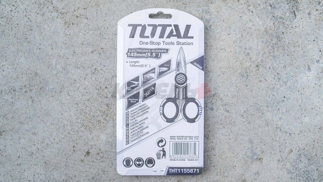 Ножницы электрика 145 мм TOTAL THT1155871