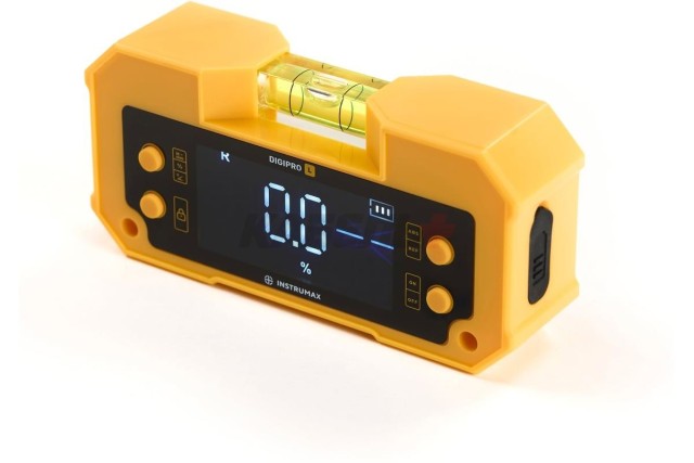 Электронный профессиональный двухосевой магнитный уровень INSTRUMAX DIGIPRO L