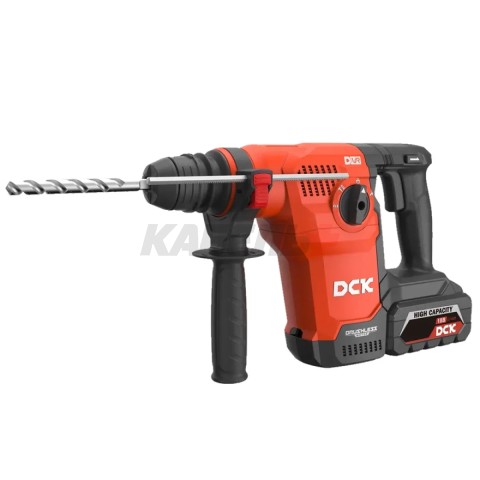 Перфоратор аккумуляторный бесщеточный DCK KRH20V-28, 18В, 3,6Дж, 2*6А/ч