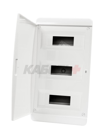 TEKFOR Корпус пластиковый ЩРВ-П-36 IP41 белая дверь IEK