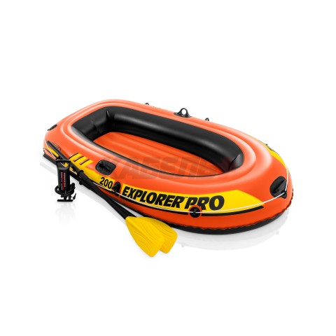 58356NP Надувная лодка "Explorer Pro 200" 196х102х33см, до 120кг INTEX