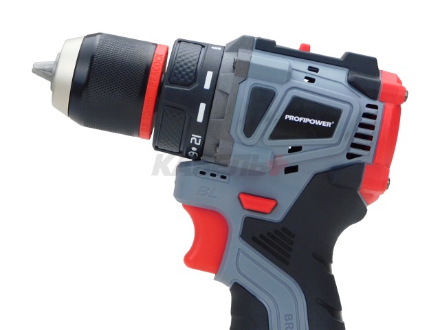 Аккумуляторный бесщеточный шуруповерт PROFIPOWER BL-161(16В,40Нм,Li-ion 2шт,2.0Ач,2 скорости,0.8-10мм,З/У,в кейсе)