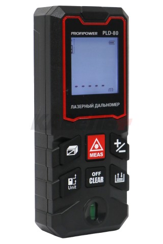 Дальномер лазерный E0269 PROFIPOWER 80 метров PLD-80