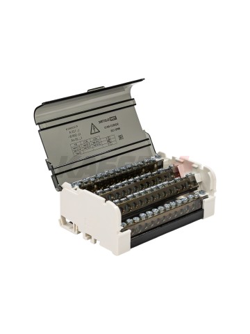 Модульный распределительный блок на DIN-рейку МРБ-125 4П 125А 4х15 групп TDM