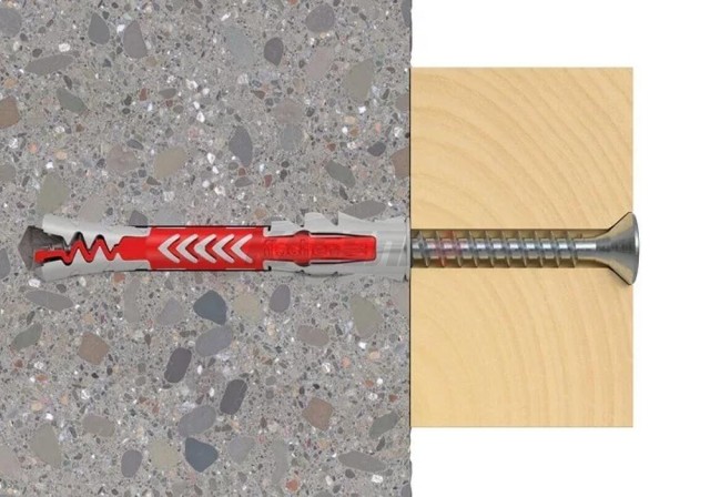Дюбель распорный Fischer DUOPOWER 6x30 DIY (упак.100шт) (535453)