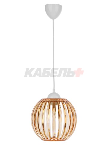 Светильник НСБ 0333/1 "Air" 15 Вт, E27, бронза 240 мм, шнур белый TDM