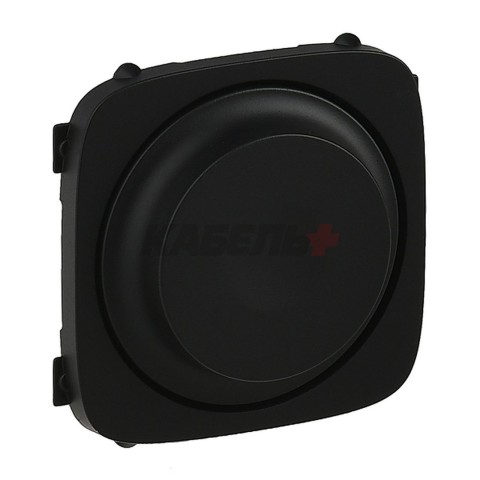 Valena Allure - Лицевая панель для светорегулятора с поворотной ручкой, антрацит