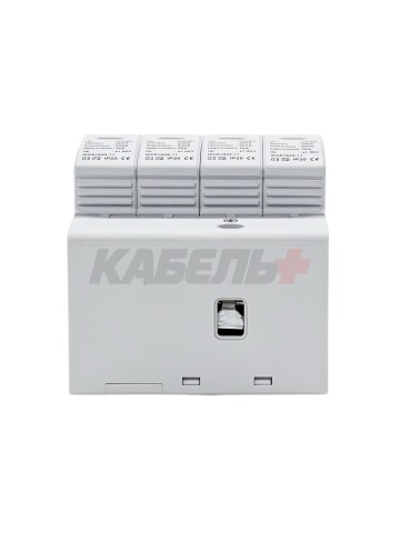 Устройство защиты от импульсных перенапряжений CET-T1T2-AC, 4P, AC275V, 7KA(10/350us), 20-50KA(8/20)us Up<1,5KV
