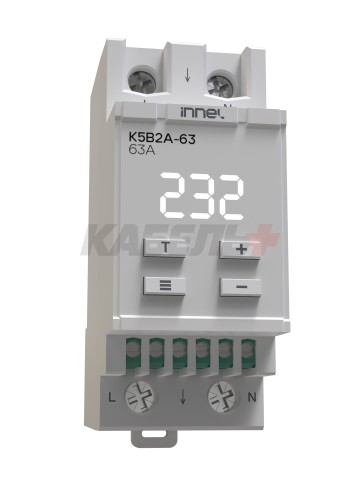 Реле контроля напряжения K5B2A с механически объединенным разрывом L и N