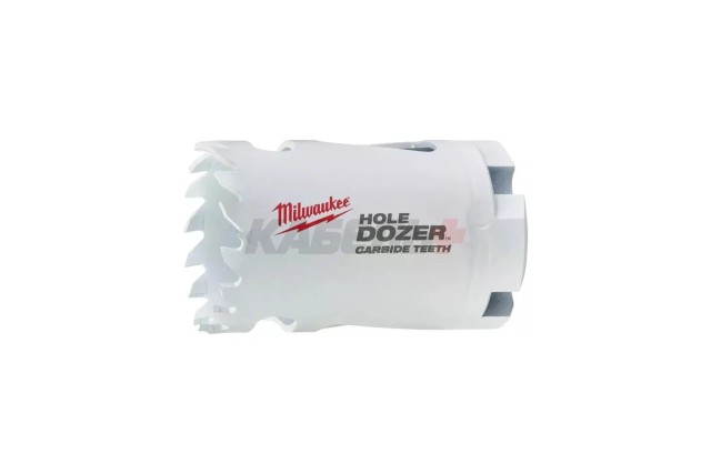 Коронка биметаллическая MILWAUKEE HOLE DOZER Carbide Teeth с твердосплавными зубьями 35 mm(1 шт.)