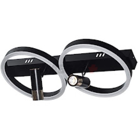 Светильник H9345/4 66Вт черный/золото